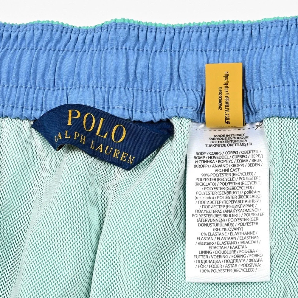 Polo Ralph Lauren Swim Trunks Men's Small Mesh Lined Drawstring‎ Shorts Swimwear